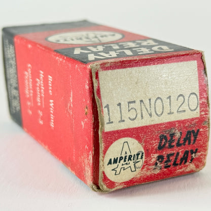 (1) Amperite 115N0120 Delay Relay Tube with Original Box Thermal Time Delay (a)