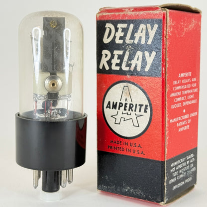 (1) Amperite 115N0120 Delay Relay Tube and Original Box Thermal Time Delay (b)
