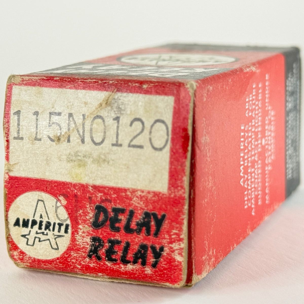 (1) Amperite 115N0120 Delay Relay Tube and Original Box Thermal Time Delay (b)