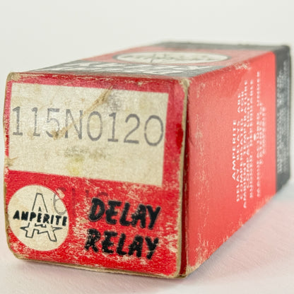 (1) Amperite 115N0120 Delay Relay Tube and Original Box Thermal Time Delay (b)