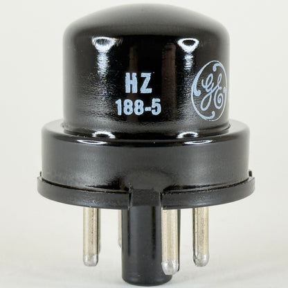 (1) Tested GE 6H6 Tube with Box Code HZ General Electric Twin Diode Tube (a)