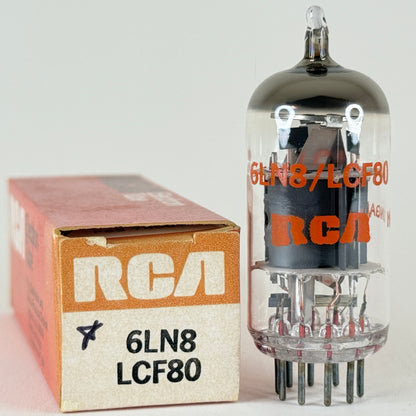 (1) Tested RCA 6LN8 LCF80 Tube with Box Made in Hungary Triode Pentode Tube (a)
