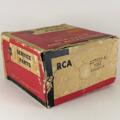 Vintage RCA Yoke Deflection 107022-A Electromagnetic Assembly For Cathode CRT Tubes