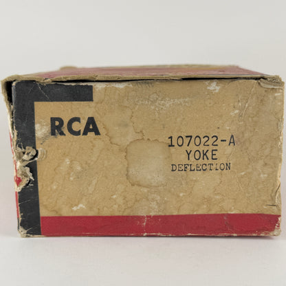Vintage RCA Yoke Deflection 107022-A Electromagnetic Assembly For Cathode CRT Tubes
