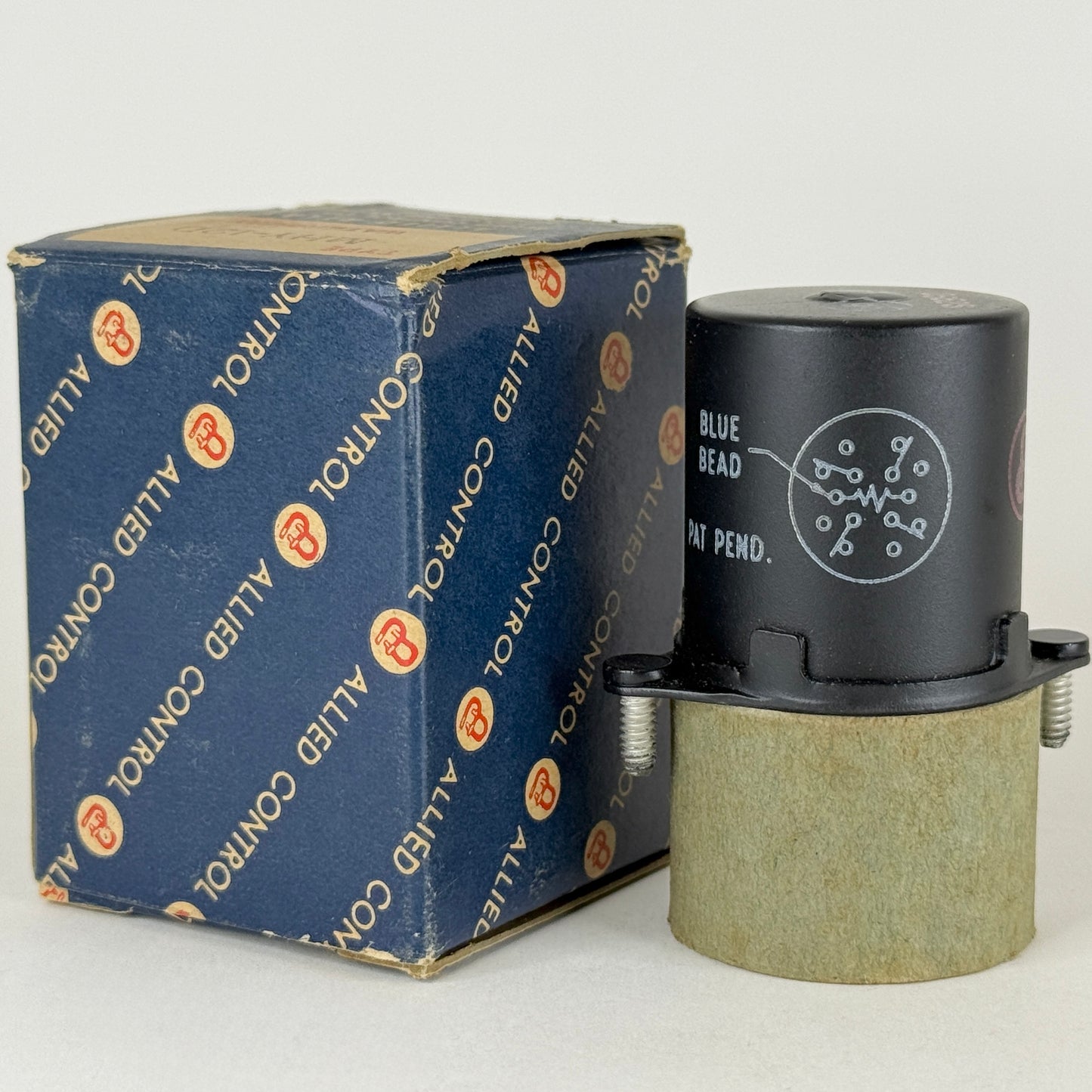 (1) NOS Allied Control Relay MHY-12D with Original Box 26.5 Volts 200 Ohms (a)