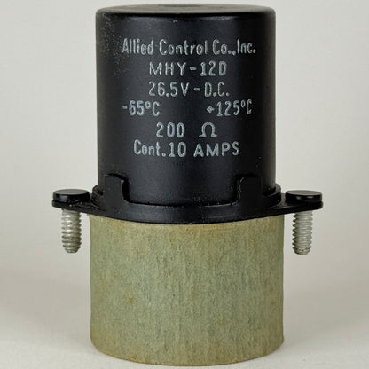 (1) NOS Allied Control Relay MHY-12D with Original Box 26.5 Volts 200 Ohms (b)