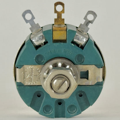 (1) NOS Clarostat 58C2 3K Ohm 4 Watt Wirewound Variable Linear Potentiometer (b)
