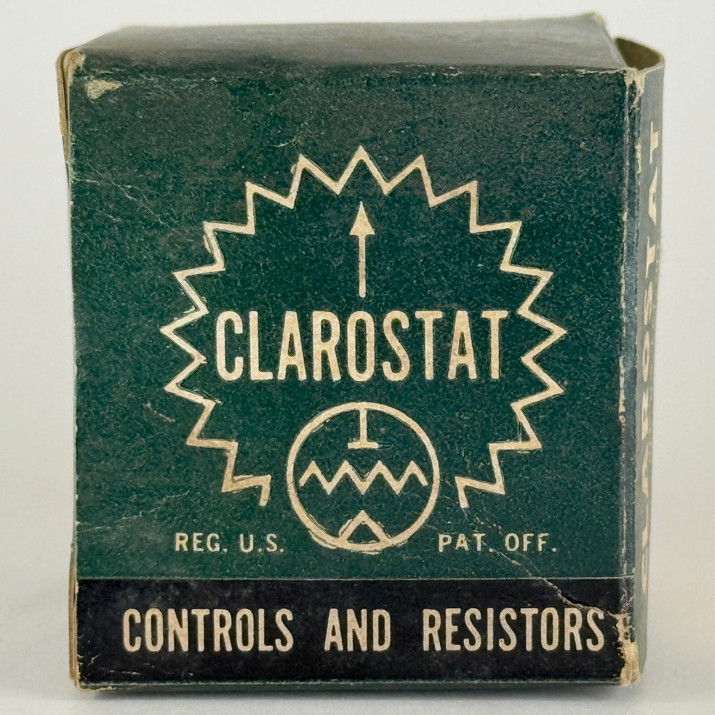 (1) NOS Clarostat 58C2 3K Ohm 4 Watt Wirewound Variable Linear Potentiometer (b)