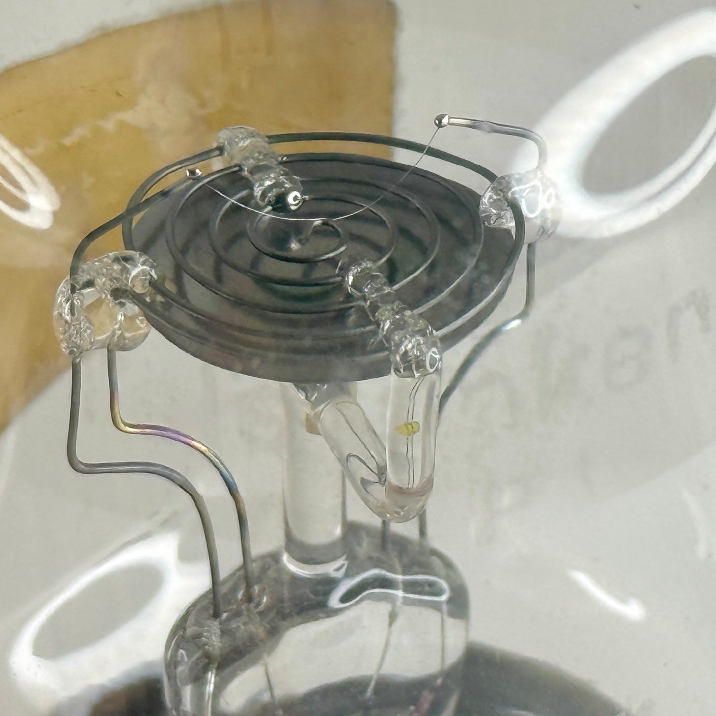 (1) Antique 1916 Telefunken Röhre EVN171 Tube WW1 Germany Amplifier Triode Tube