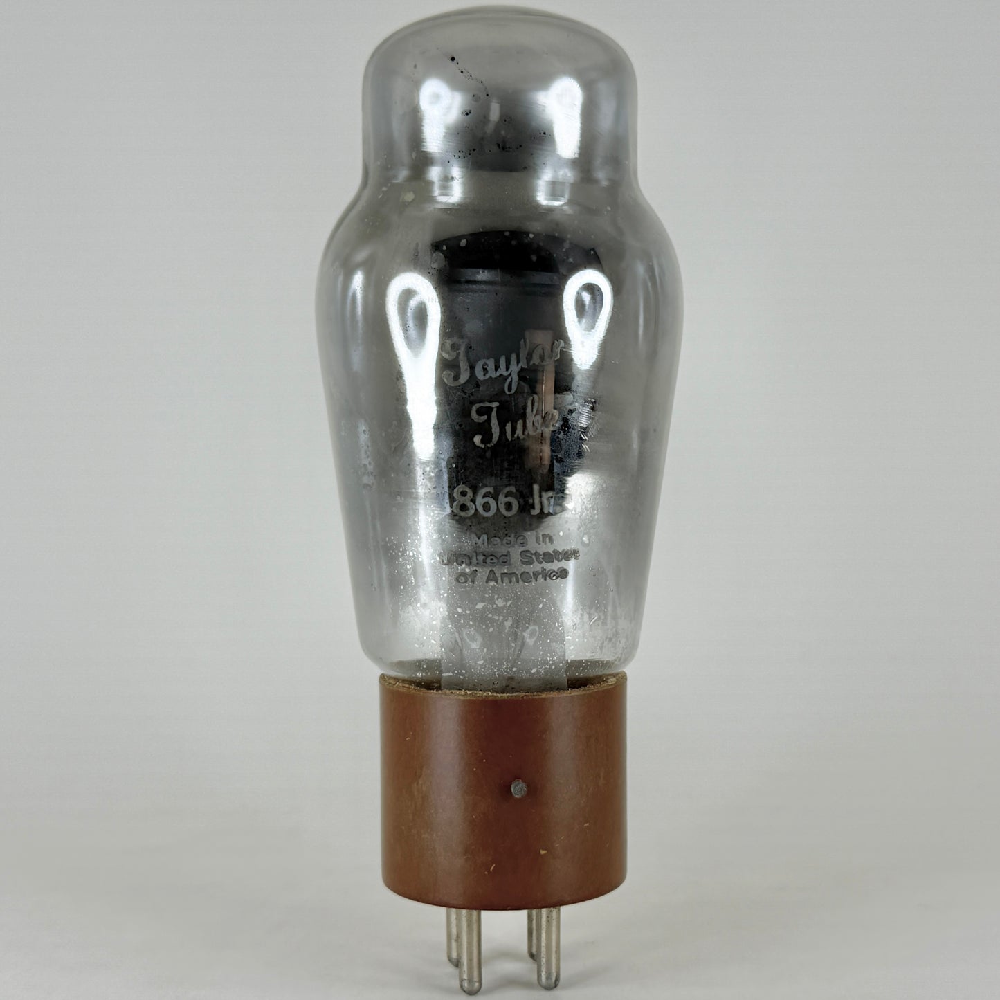 (1) Tested Taylor 866 JR Tube Half Wave Vapor Rectifier Tube with Original Box and Paperwork
