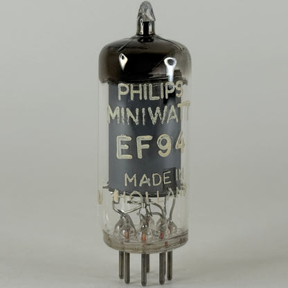 (1) Tested Philips Miniwatt EF94 Tube (6AU6) Holland with Box Code L7J Pentode