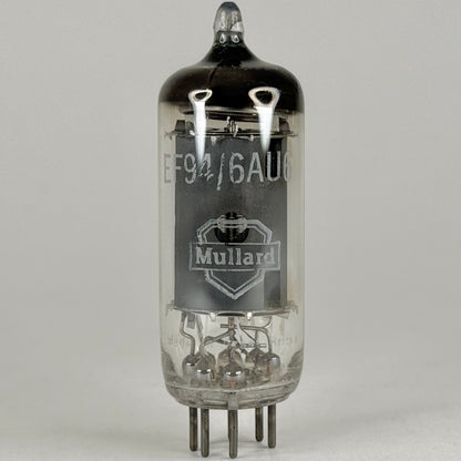 (1) Tested Mullard EF94 6AU6 Tube Etched Code Wd1 Great Britain Pentode Tube