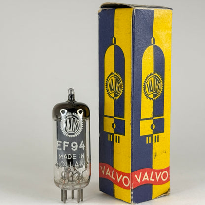 (1) Tested Valvo EF94 Tube (6AU6) Holland with Box Code Wd5 L8E Pentode Tube (b)