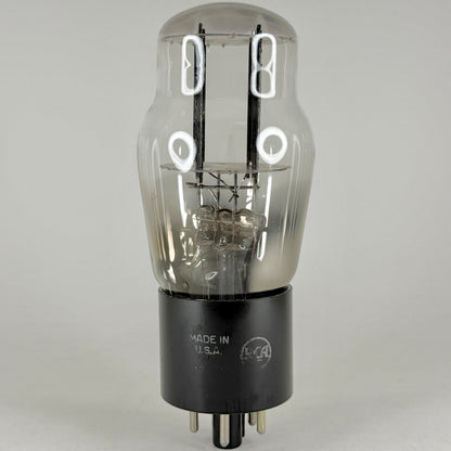 (1) Tested Strong RCA 5V4G Tube Black Plates Full Wave Rectifier RCA 5V4 G
