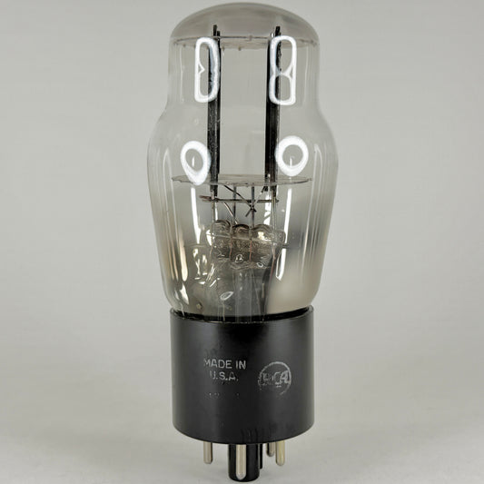 (1) Tested Strong RCA 5V4G Tube Black Plates Full Wave Rectifier RCA 5V4 G