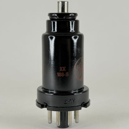 (1) Tested GE 6K7 Tube with Box Date Code XX Red Letters General Electric