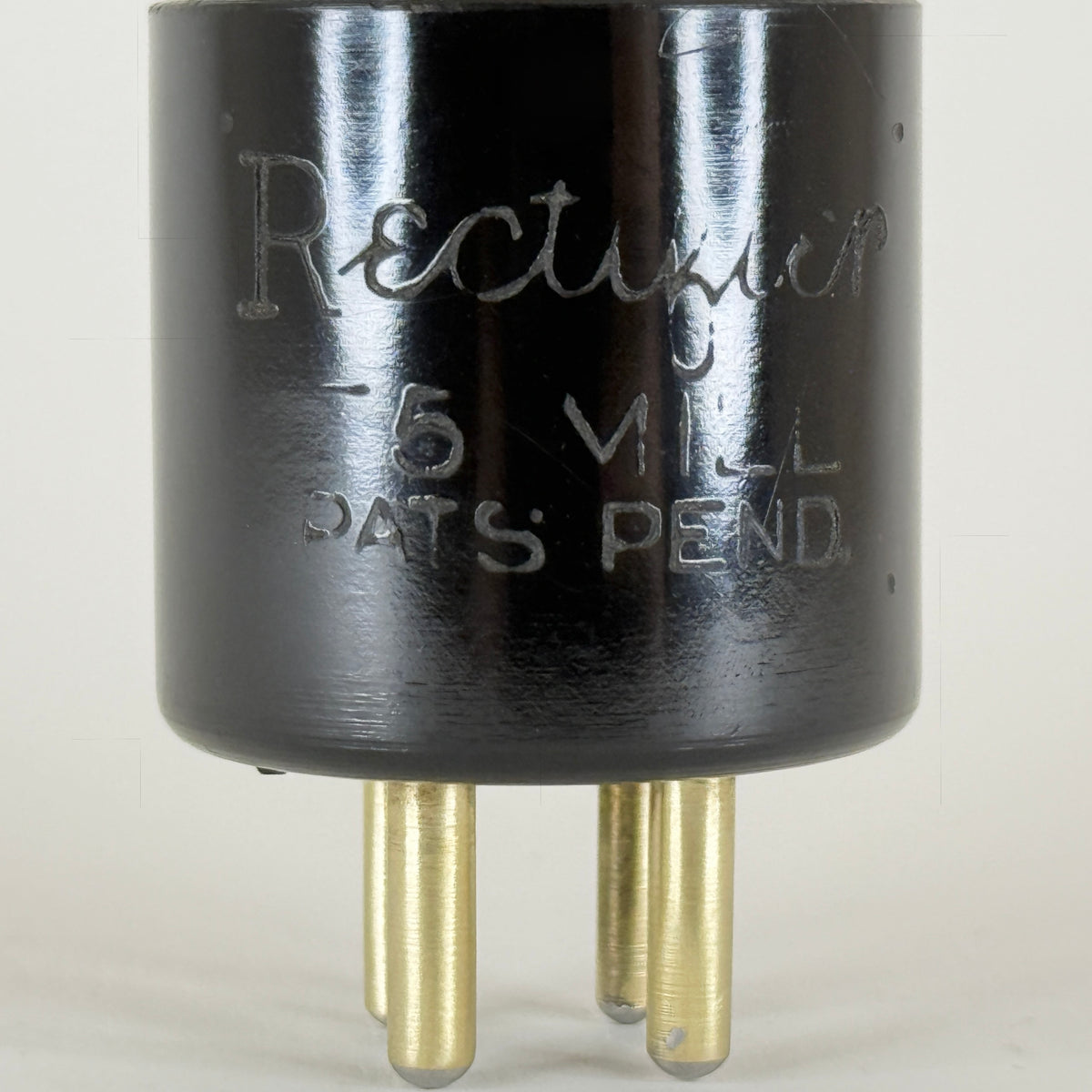 Rare 1920s QRS 85 Mills Rectifier Tube Q.R.S. Redtop Tube Cold Cathode Rectifier