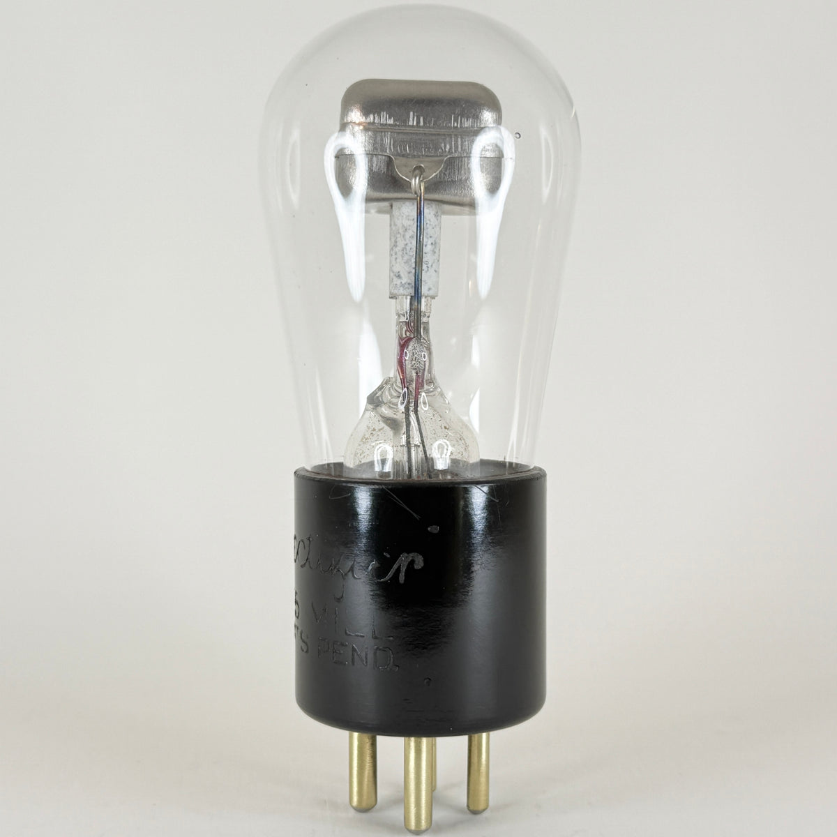 Rare 1920s QRS 85 Mills Rectifier Tube Q.R.S. Redtop Tube Cold Cathode Rectifier