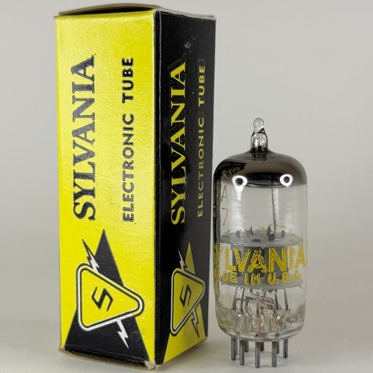 (1) Tested Sylvania 6BQ7A 6BZ7 Tube with Box Code ai AAB 6BQ7 A Twin Triode Tube