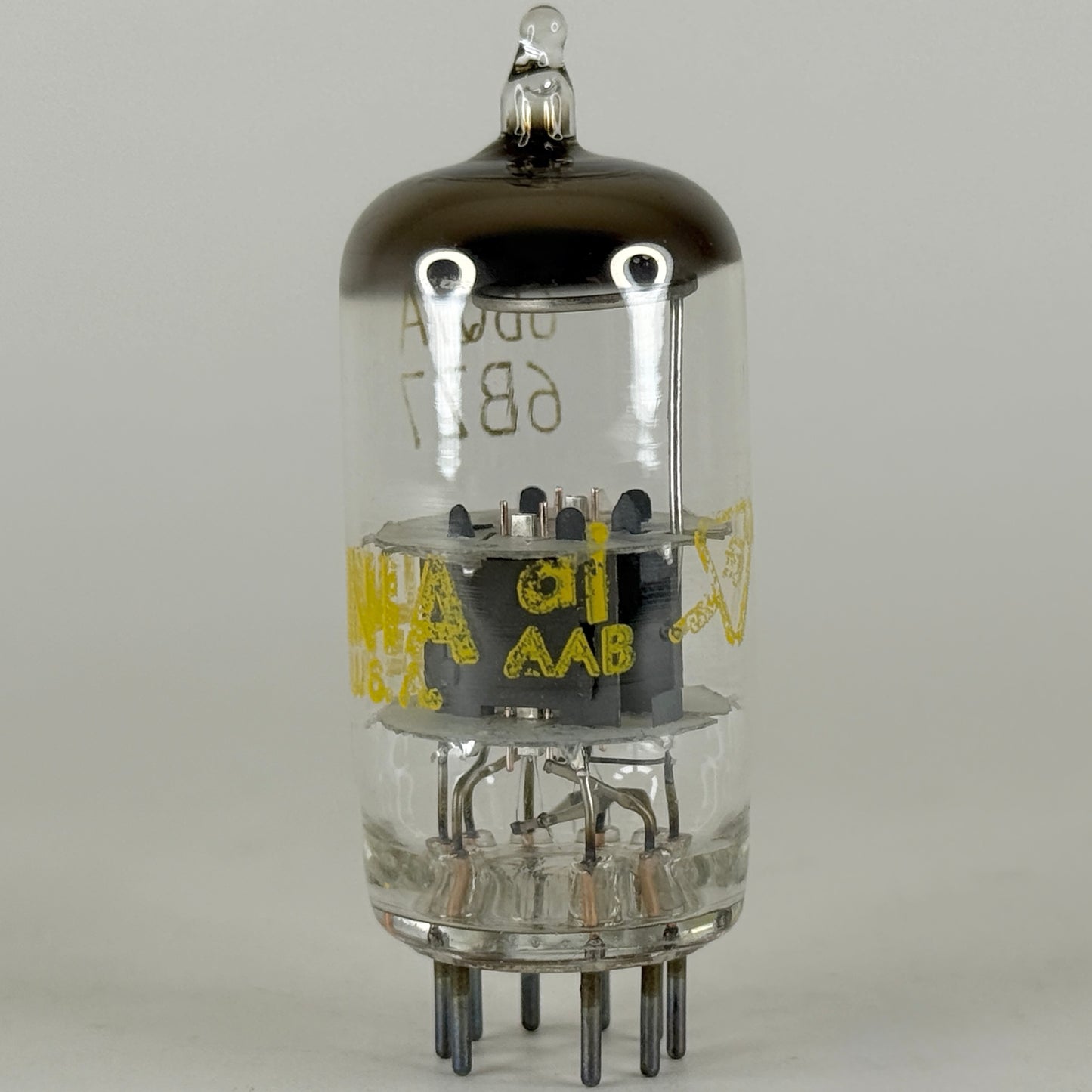 (1) Tested Sylvania 6BQ7A 6BZ7 Tube with Box Code ai AAB 6BQ7 A Twin Triode Tube