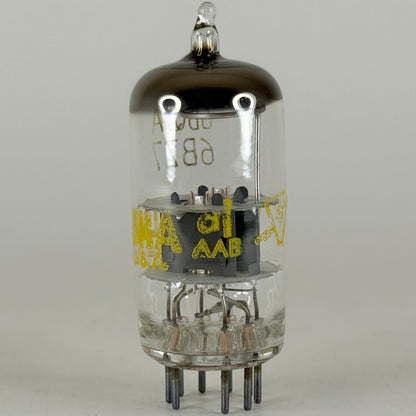 (1) Tested Sylvania 6BQ7A 6BZ7 Tube with Box Code ai AAB 6BQ7 A Twin Triode Tube