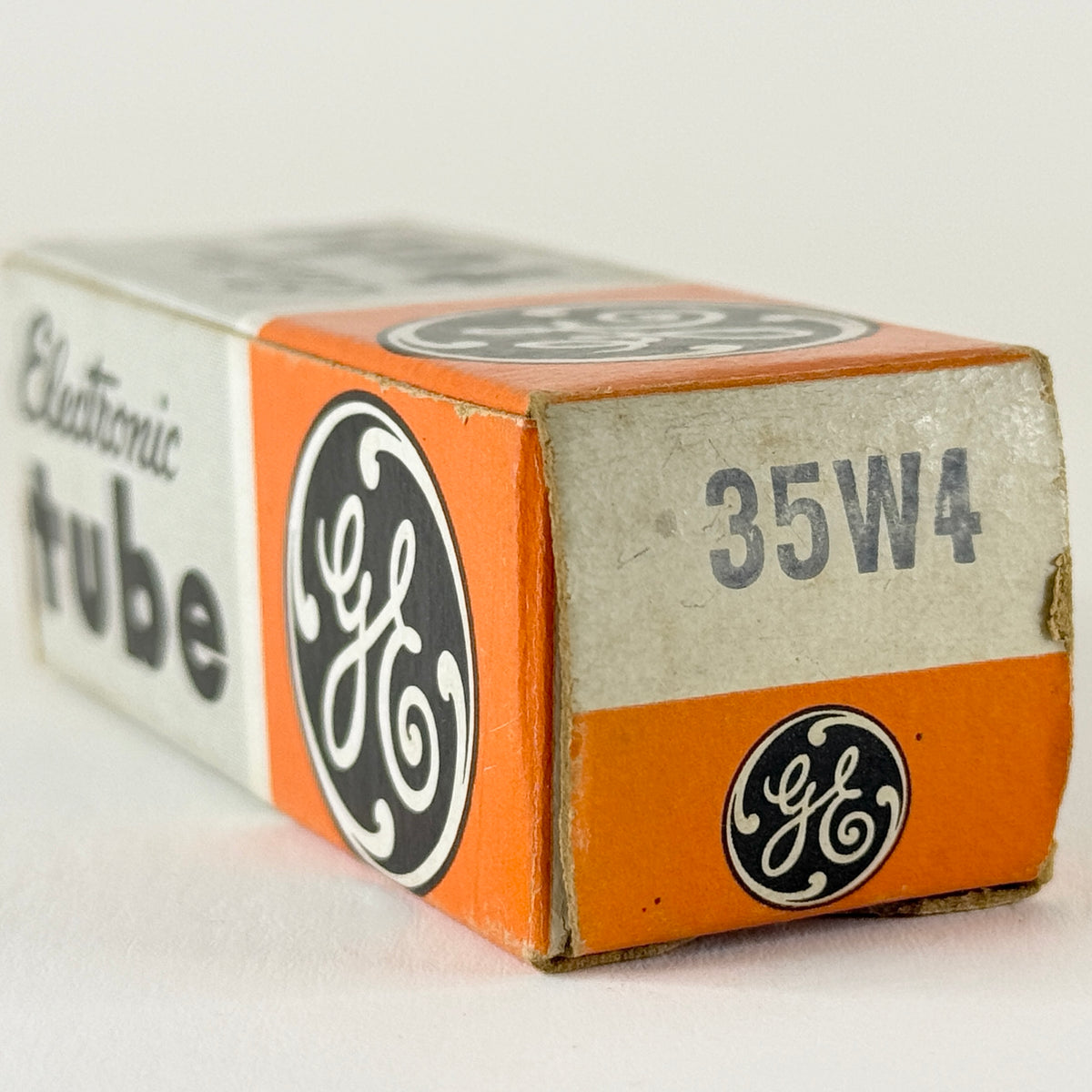 (1) Tested GE 35W4 Tube with Box Code RY Half Wave Rectifier Vacuum Tube
