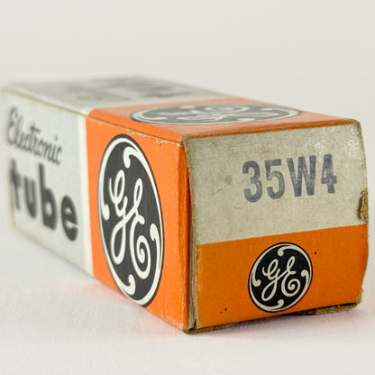 (1) Tested GE 35W4 Tube with Box Code RY Half Wave Rectifier Vacuum Tube