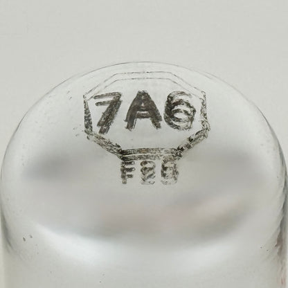 (1) Tested CBS 7A6 Tube Code with Box 7A6 Tube Loctal Twin Diode Loktal Tube