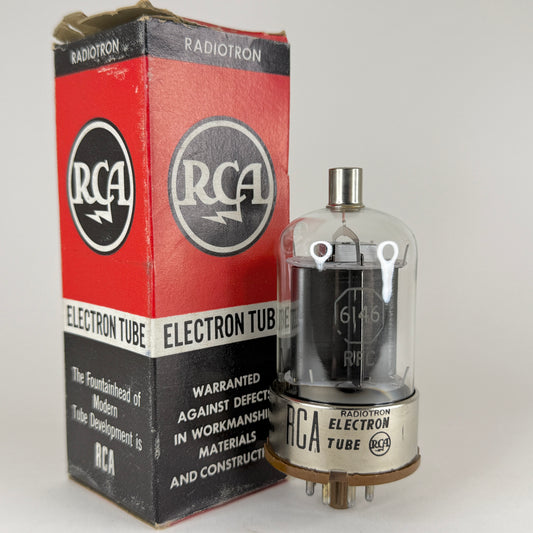 (1) Tested RCA 6146 Tube with Box Date Code 56-48 Beam Power Tube