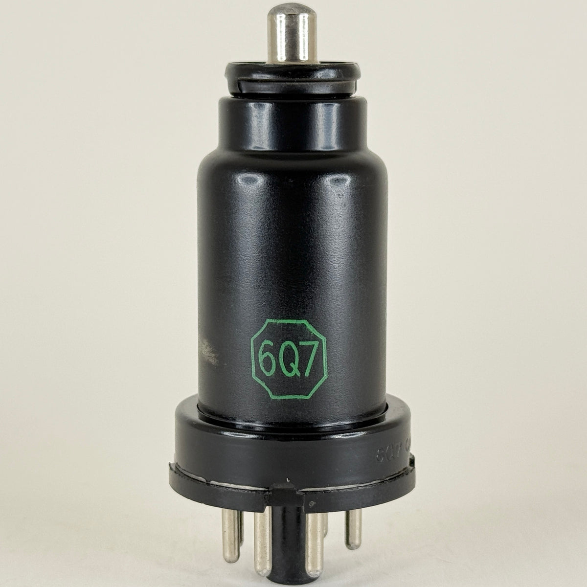 (1) Tested Sylvania 6Q7 Tube with Box Twin Diode High Mu Triode Vacuum Tube