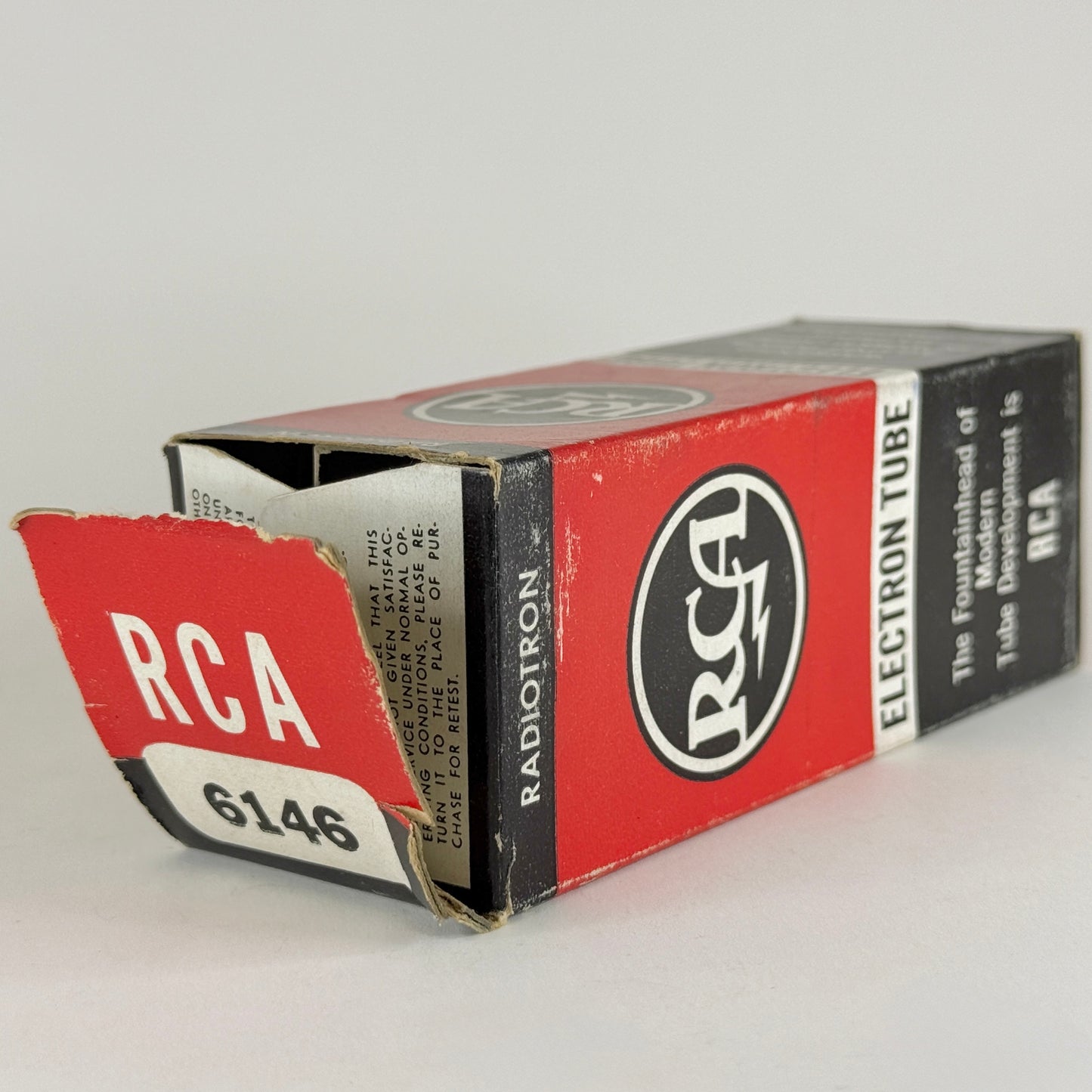 (1) Tested RCA 6146 Tube with Box Date Code 56-48 Beam Power Tube