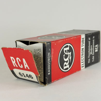 (1) Tested RCA 6146 Tube with Box Date Code 56-48 Beam Power Tube