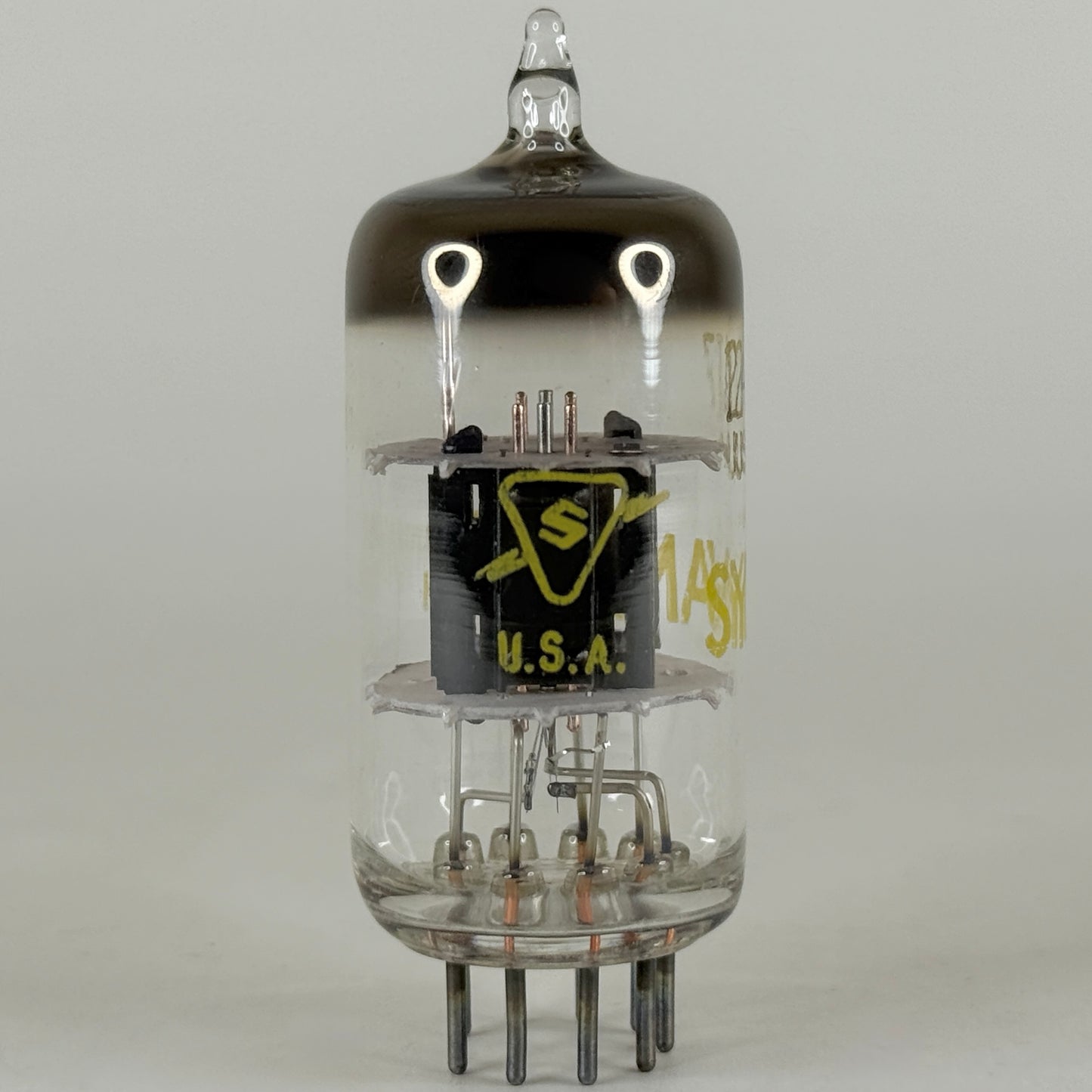 (1) Tested Sylvania 12AT7 Tube with Box Code be JRH Twin Triode Vacuum Tube