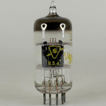(1) Tested Sylvania 12AT7 Tube with Box Code be JRH Twin Triode Vacuum Tube