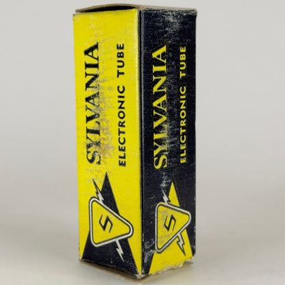 (1) Tested Sylvania 12AT7 Tube with Box Code be JRH Twin Triode Vacuum Tube
