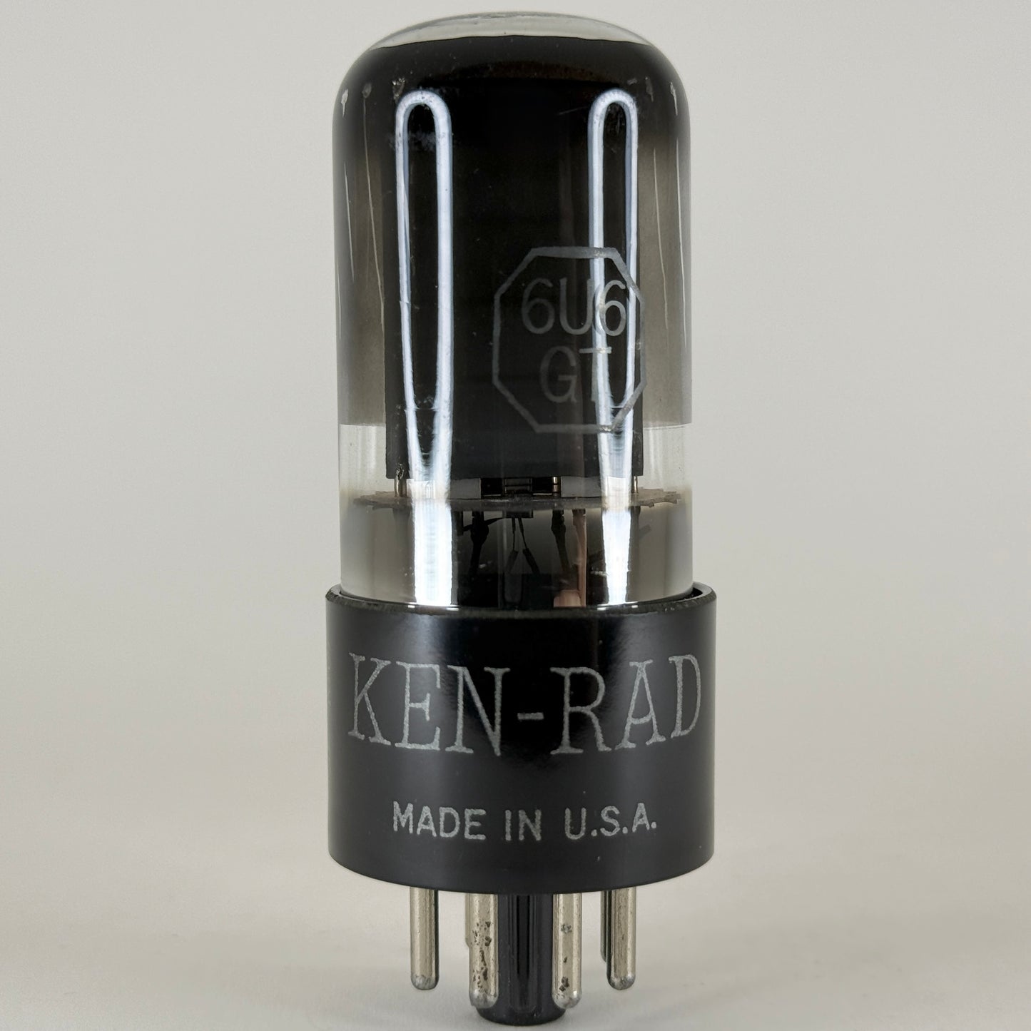 (1) Tested Ken Rad 6U6GT Tube Smoked Glass Date Code SR2 Beam Power Tube (a)
