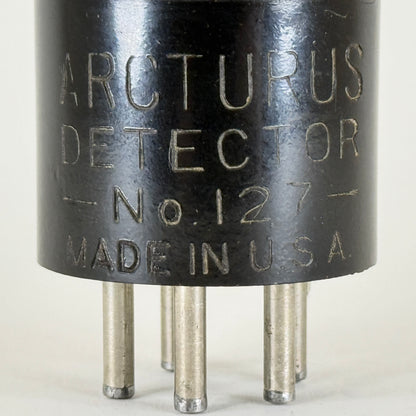 (1) Tested Very Strong Arcturus 127 Tube Type 27 Tube Blue Triode Tube (d)