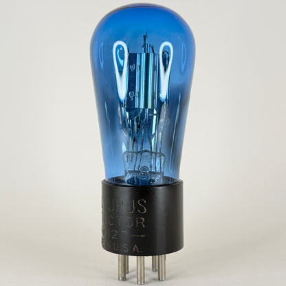 (1) Tested Very Strong Arcturus 127 Tube Type 27 Tube Blue Triode Tube (d)