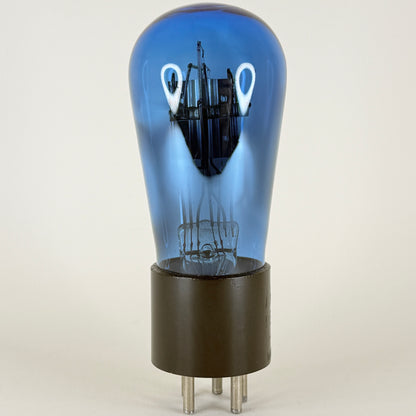(1) Tested Very Strong Arcturus 127 Tube Type 27 Tube Blue Triode Tube (d)