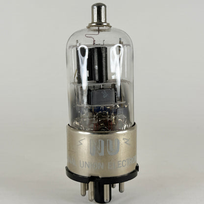 (1) Tested National Union 6Q7GT Tube Date Code KU Twin Diode High Mu Triode Tube