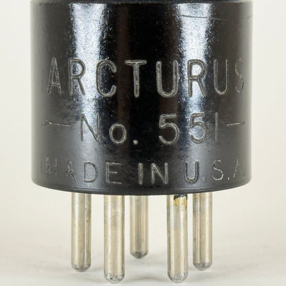 (1) Tested Very Strong Arcturus 551 Tube Type 51 Tube Blue Arcturus Tetrode (d)