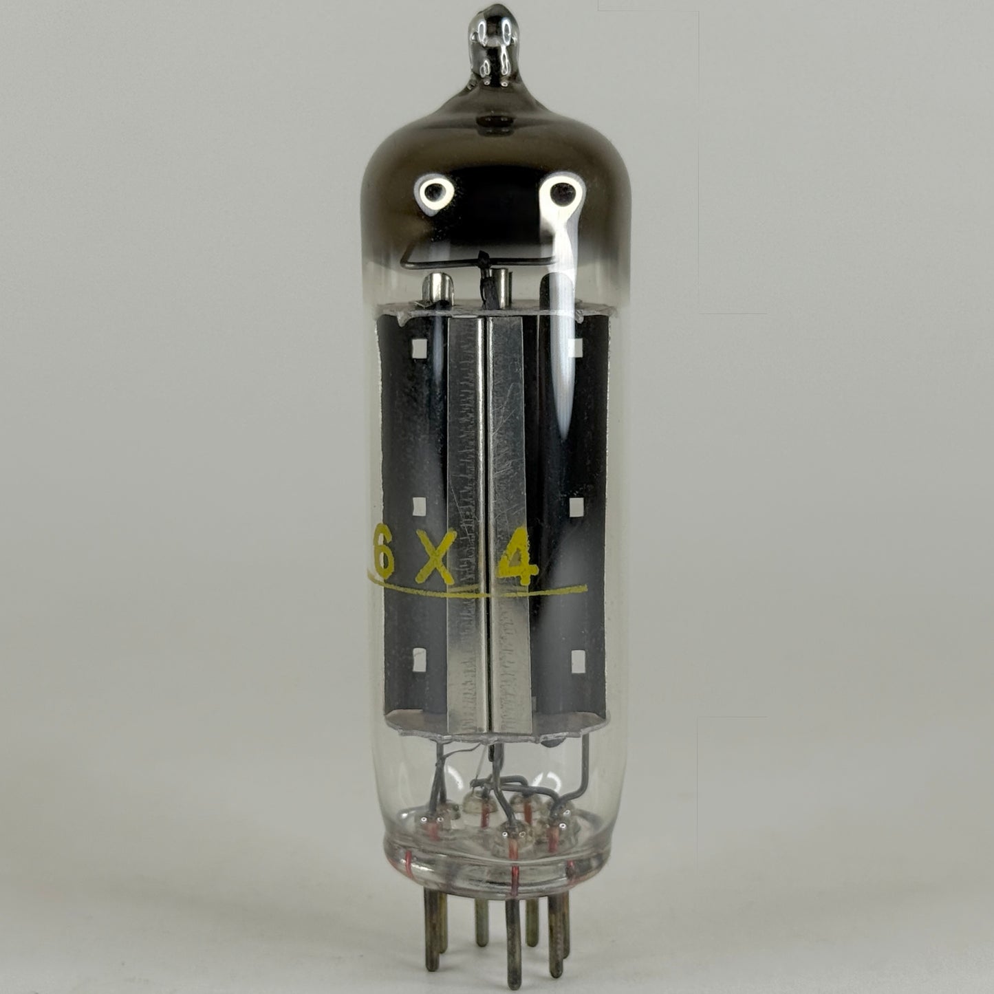 (1) Tested Sylvania 6X4 Tube with Box Sylvania Full Wave Rectifier Tube