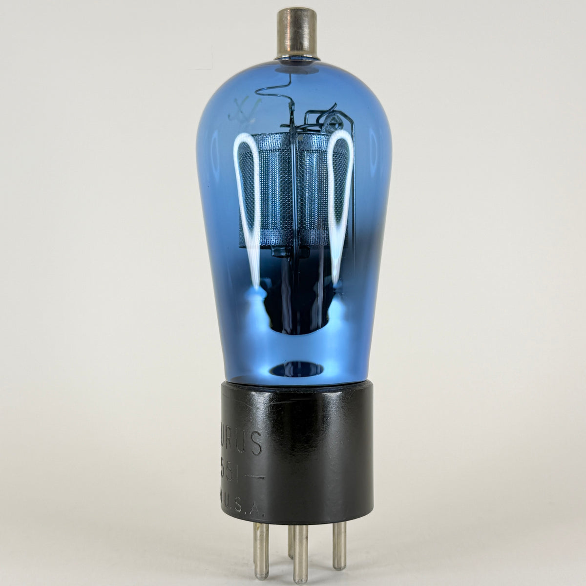 (1) Tested Very Strong Arcturus 551 Tube Type 51 Tube Blue Arcturus Tetrode (d)