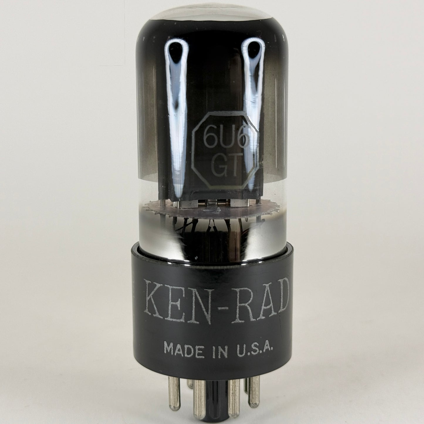 (1) Tested Ken Rad 6U6GT Tube Smoked Glass Date Code SR2 Beam Power Tube (b)