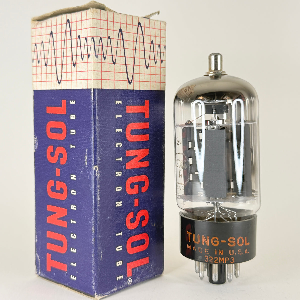 (1) Tested Tung Sol 12DQ6A Tube with Box Code MP3 12DQ6 A Beam Power Tube