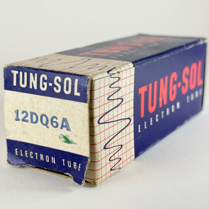 (1) Tested Tung Sol 12DQ6A Tube with Box Code MP3 12DQ6 A Beam Power Tube