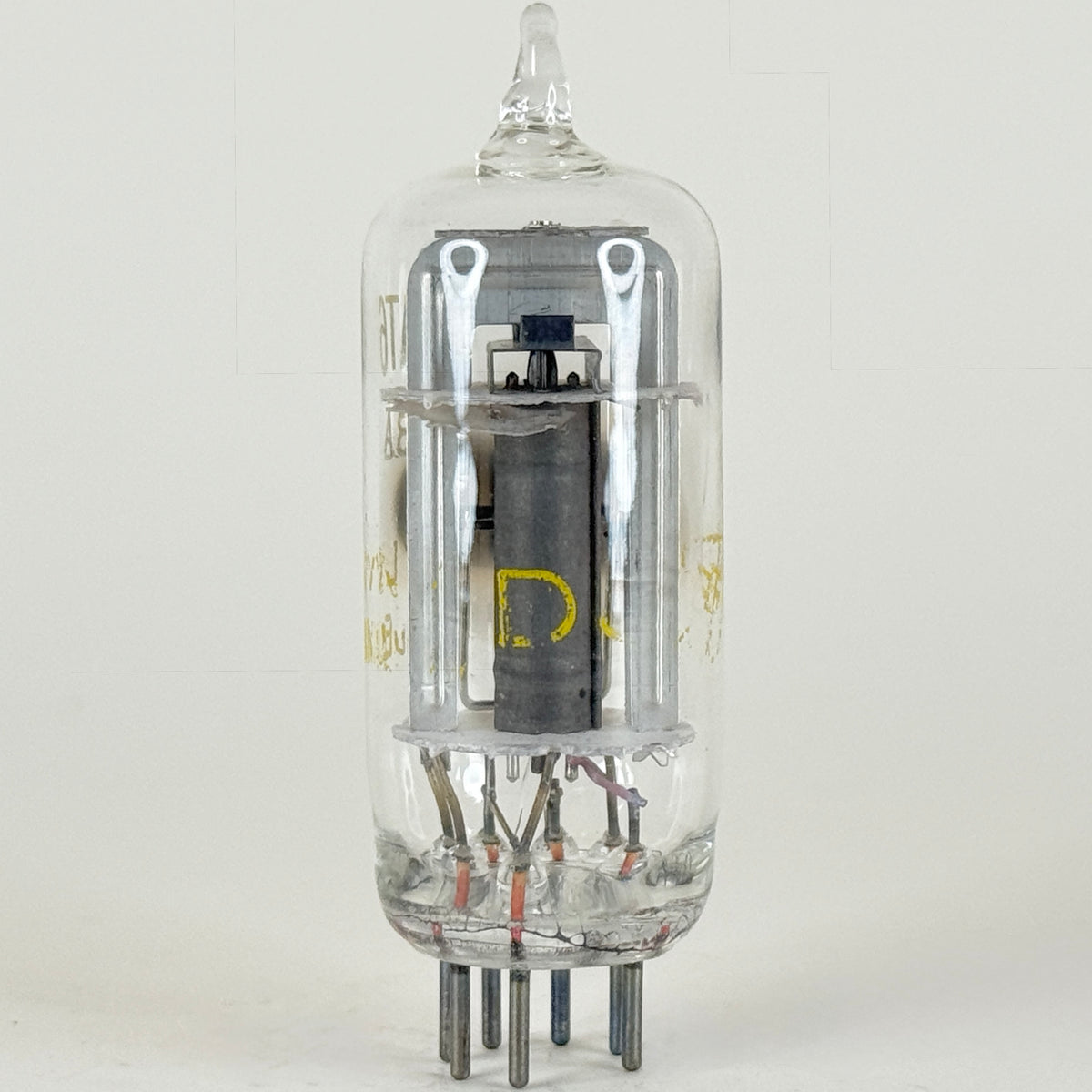 (1) Tested Sylvania 6AT6 Tube with Box Code DJ Dual Diode High Mu Triode Tube