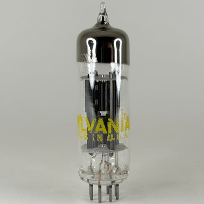 (1) Tested Sylvania 6X4 Tube with Box Date Code aj JAR Full Wave Rectifier Tube