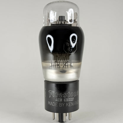 (1) Tested Firestone Air Chief 6V6G Tube Black Glass with Foil Getter by Ken Rad Code TOA