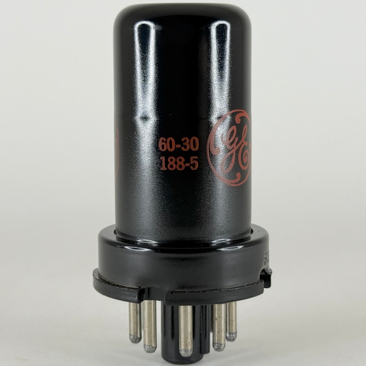(1) Tested Strong GE 6SA7 Tube with Box Code 62-09 General Electric Red Letters
